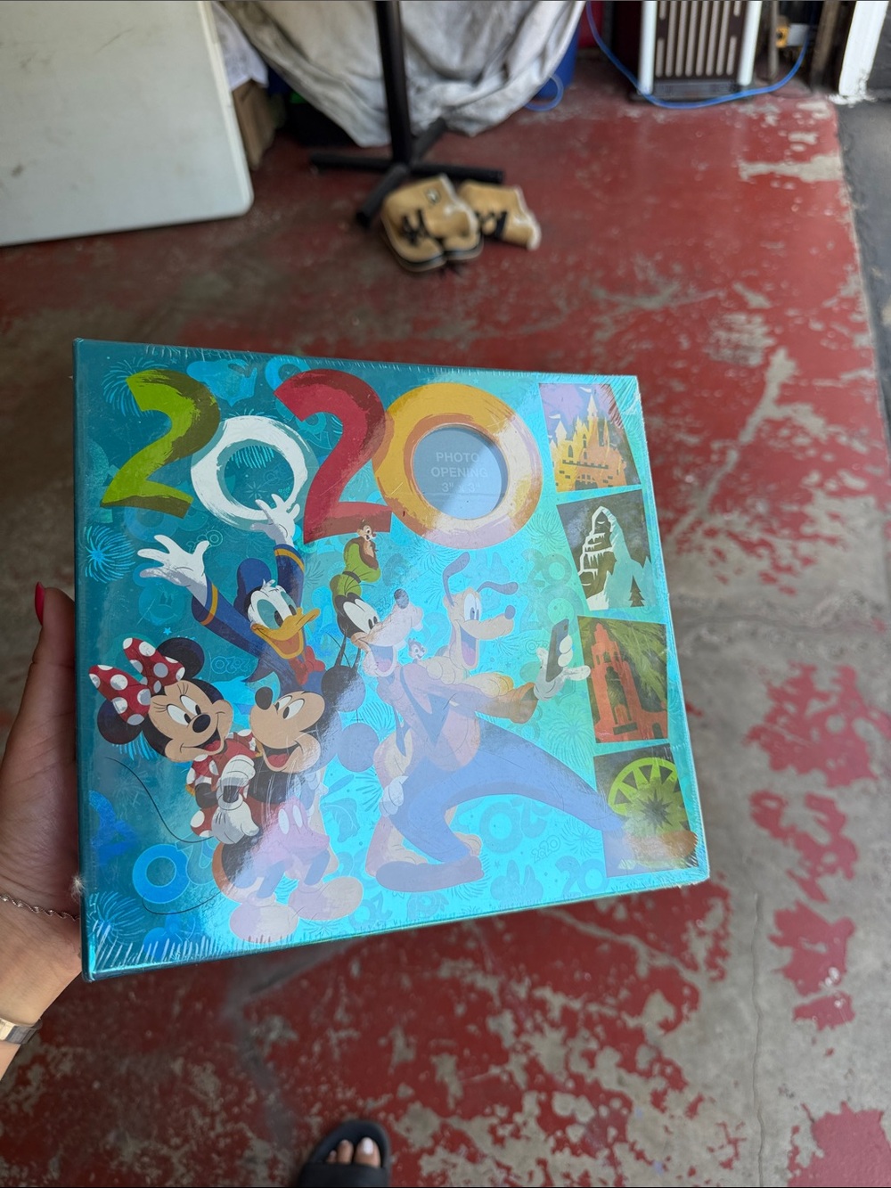 Disney Blue Holographic 2020 Mickey & Friends Keepsake Album